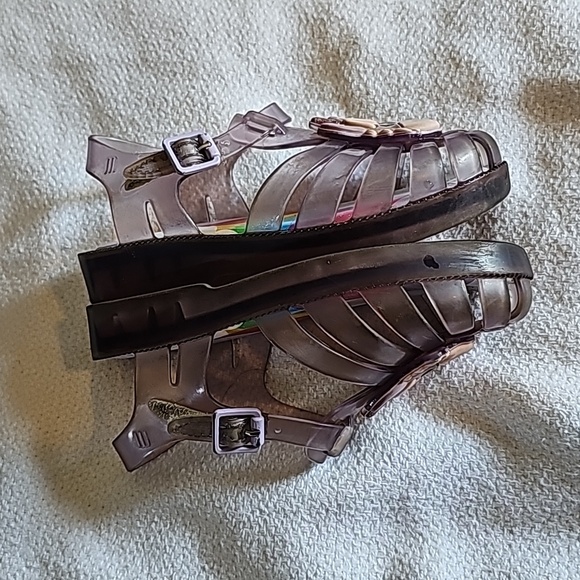 AWESOME MINI MELISSA UNICORN JELLY SANDALS - Picture 6 of 6